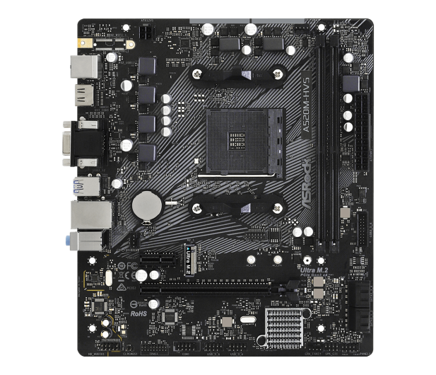 ASROCK Płyta główna Asrock A520M-HVS - 613678 - zdjęcie 3